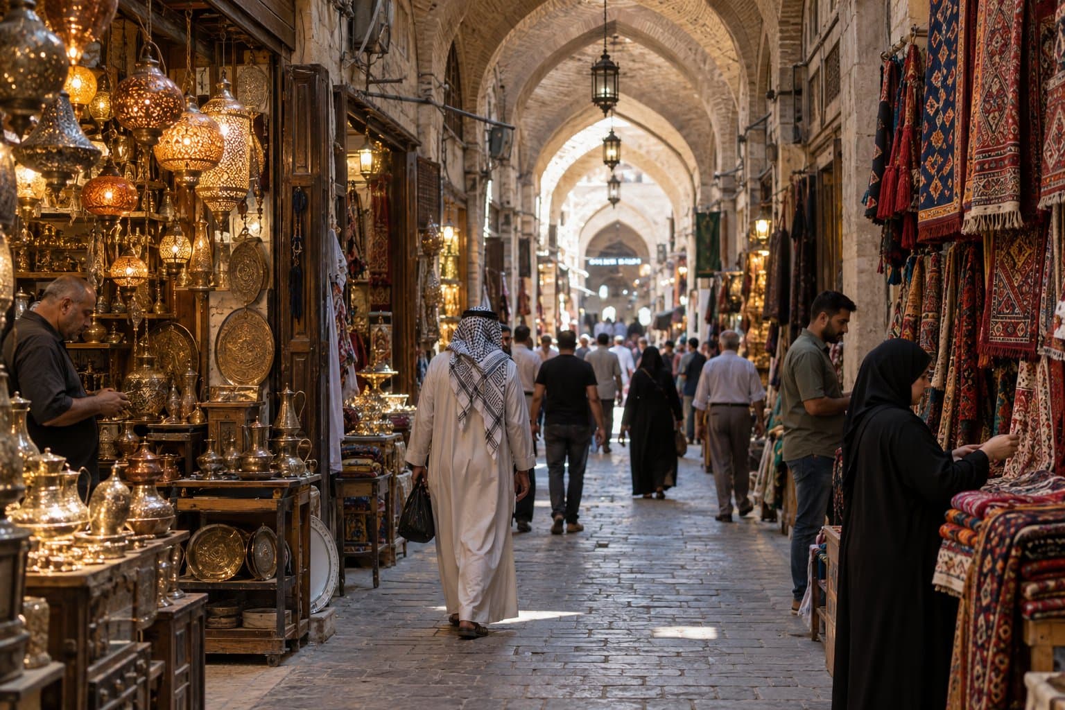 Einkaufen und Feilschen in irakischen Souks: Ein Leitfaden zu Kunsthandwerk, Gewürzen und Bargeld-Knigge 1