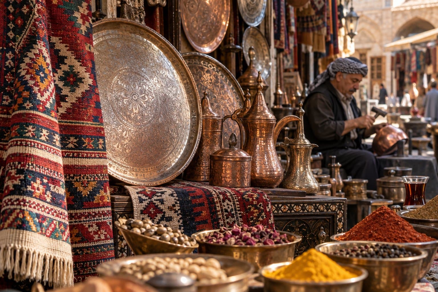 Einkaufen und Feilschen in irakischen Souks: Ein Leitfaden zu Kunsthandwerk, Gewürzen und Bargeld-Knigge 2
