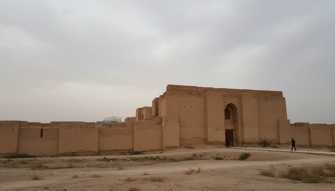 Babylon Ruinen-Spaziergang: Pfade und verborgene Schätze