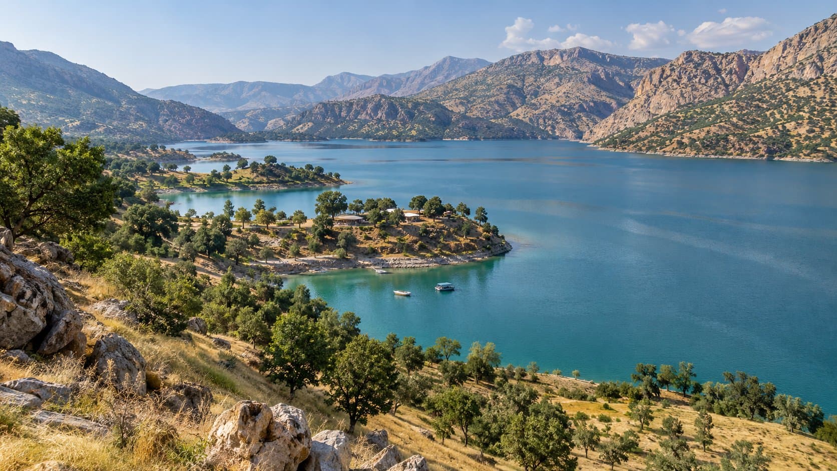 Excursion nature au lac de Darbandikhan