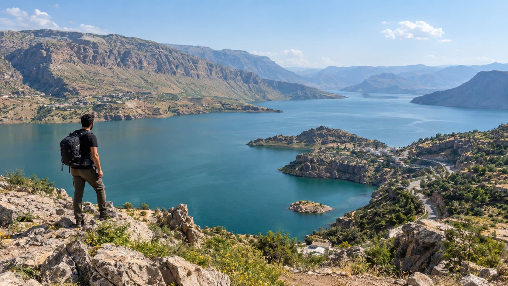 Excursion nature au lac de Darbandikhan 2