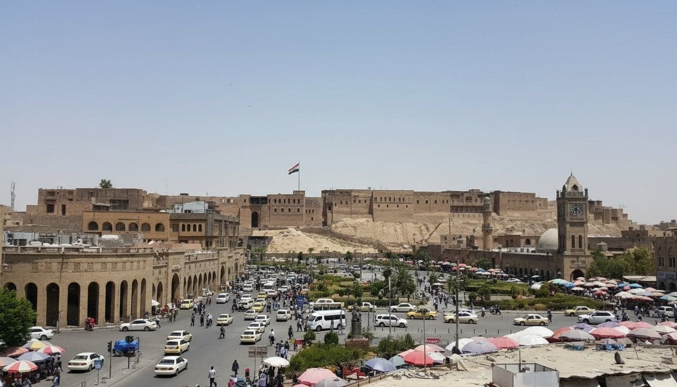 Visite d'une demi-journée de la citadelle d'Erbil et du bazar de Qaysari