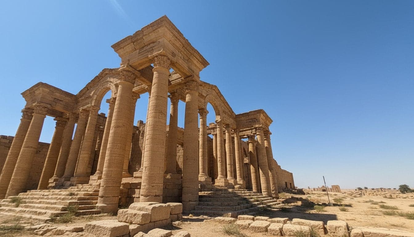 Zwei UNESCO-Giganten in einer Reise: Hatra + Ur 4