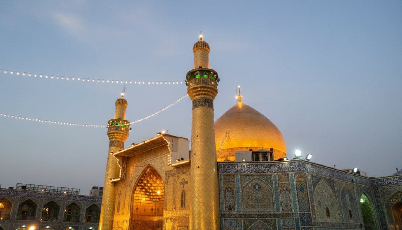 مرقد الإمام علي - النجف 5