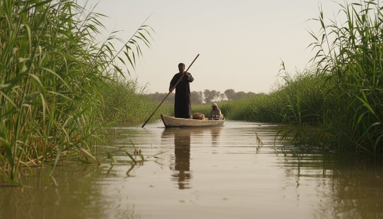Ein Tag in den Sümpfen: Chibayish Bootstour (Sonnenaufgang & Sonnenuntergang) 3