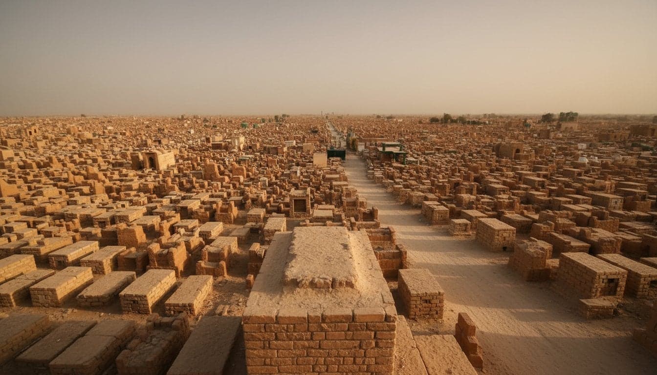 زيارة مقبرة وادي السلام في النجف: دليل الاحترام والسكينة 4