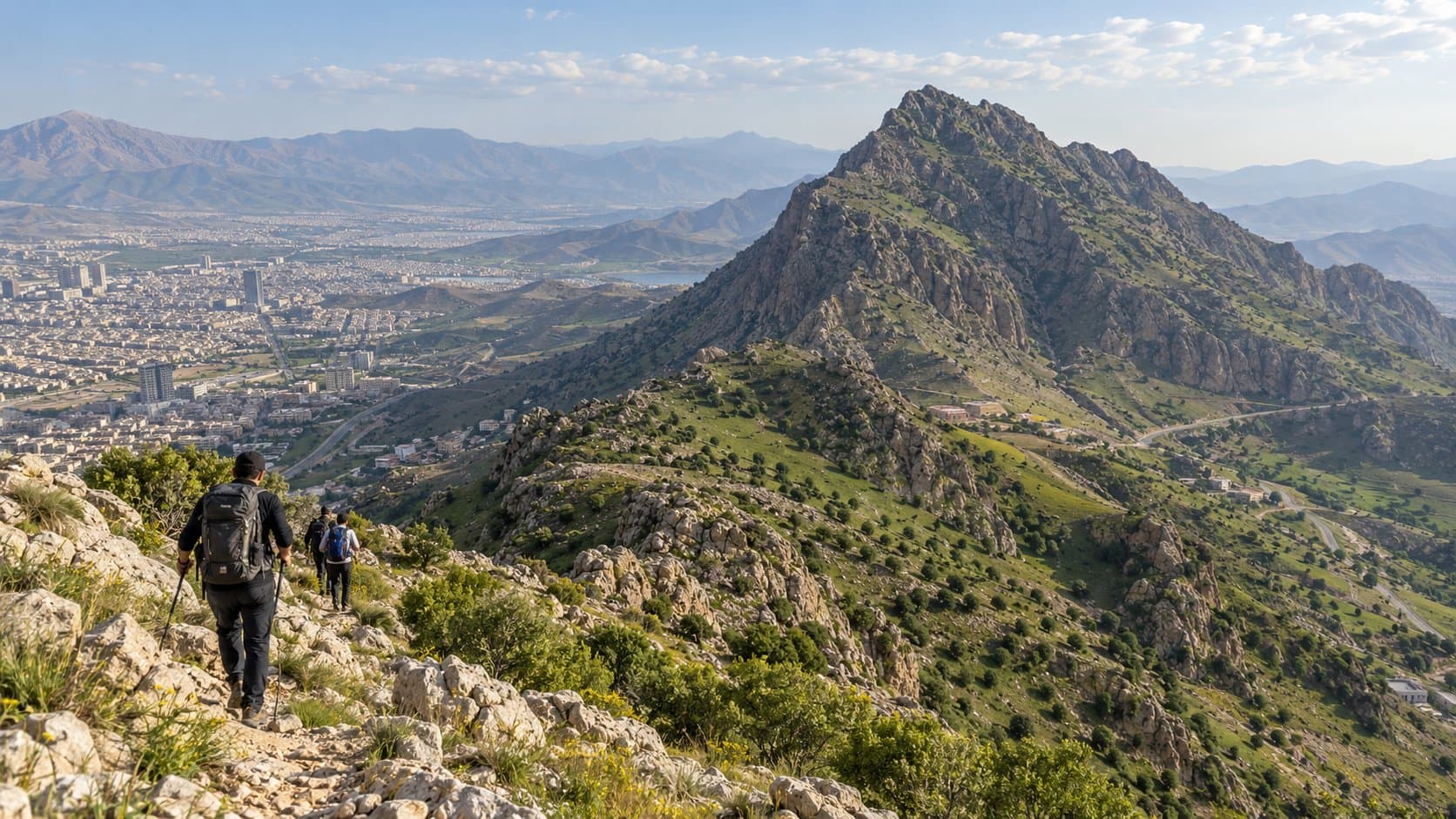 Tageswanderung auf den Berg Piramagrun bei Sulaimaniyya