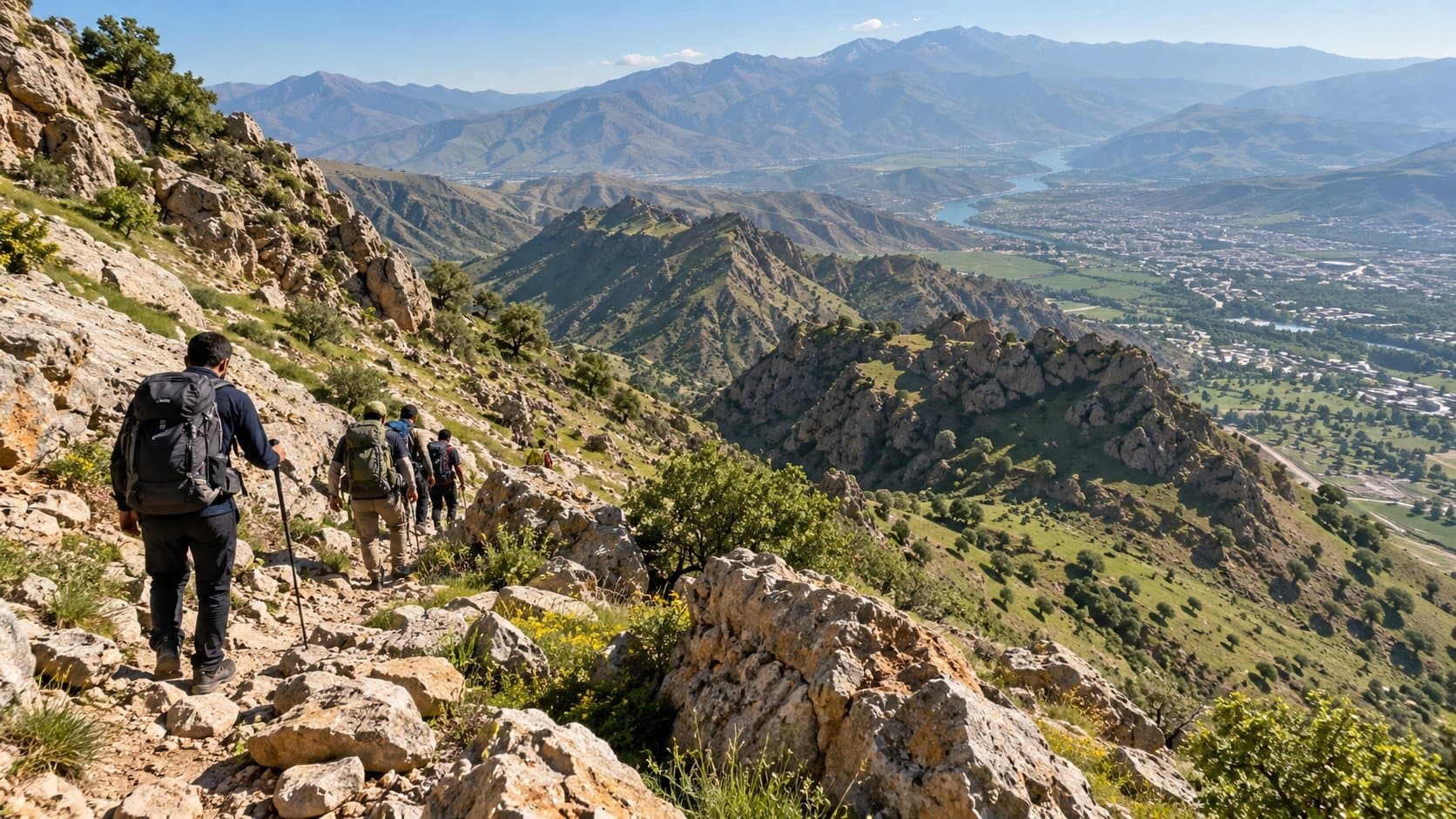 Tageswanderung auf den Berg Piramagrun bei Sulaimaniyya 4
