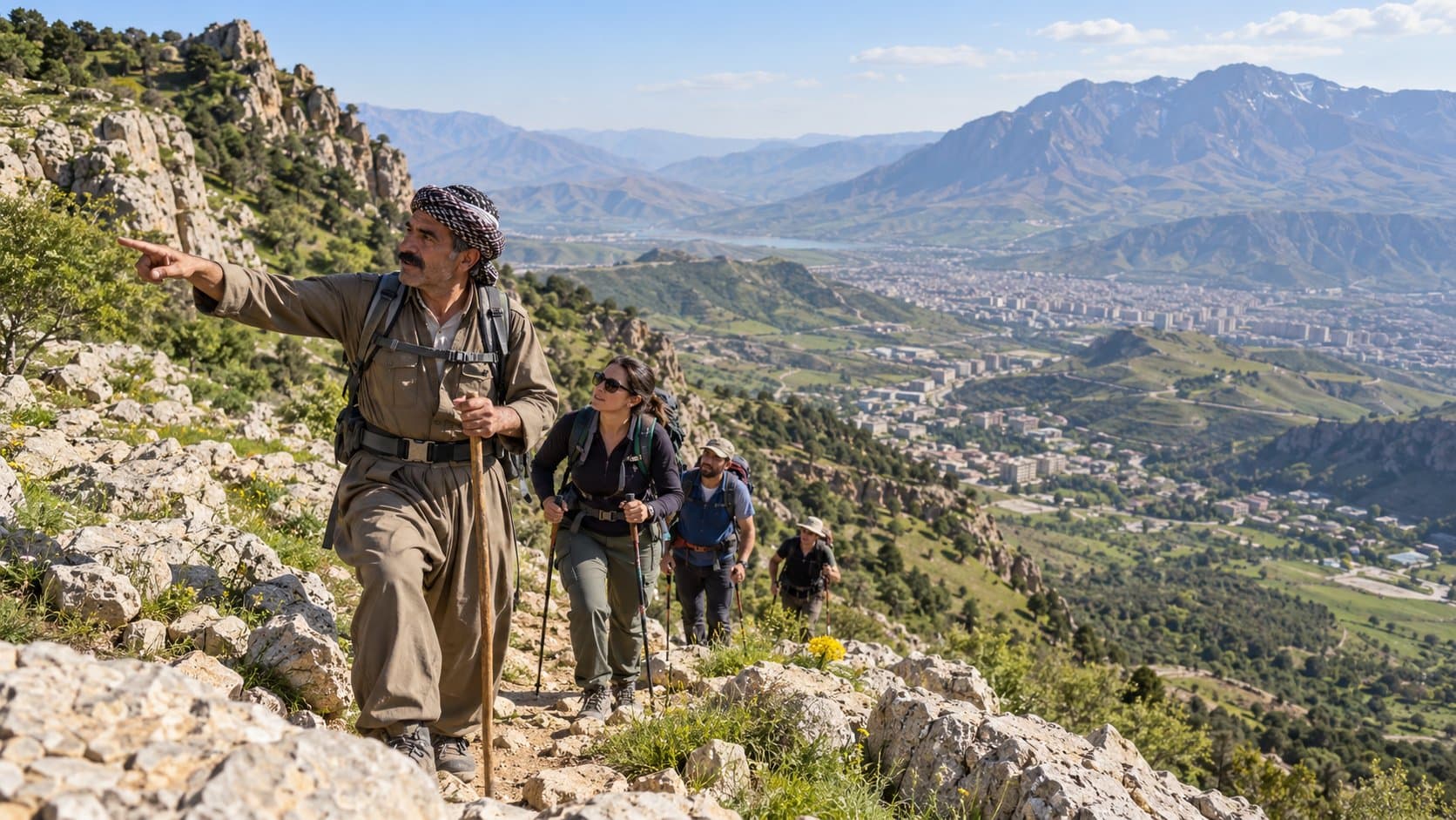 Tageswanderung auf den Berg Piramagrun bei Sulaimaniyya 5