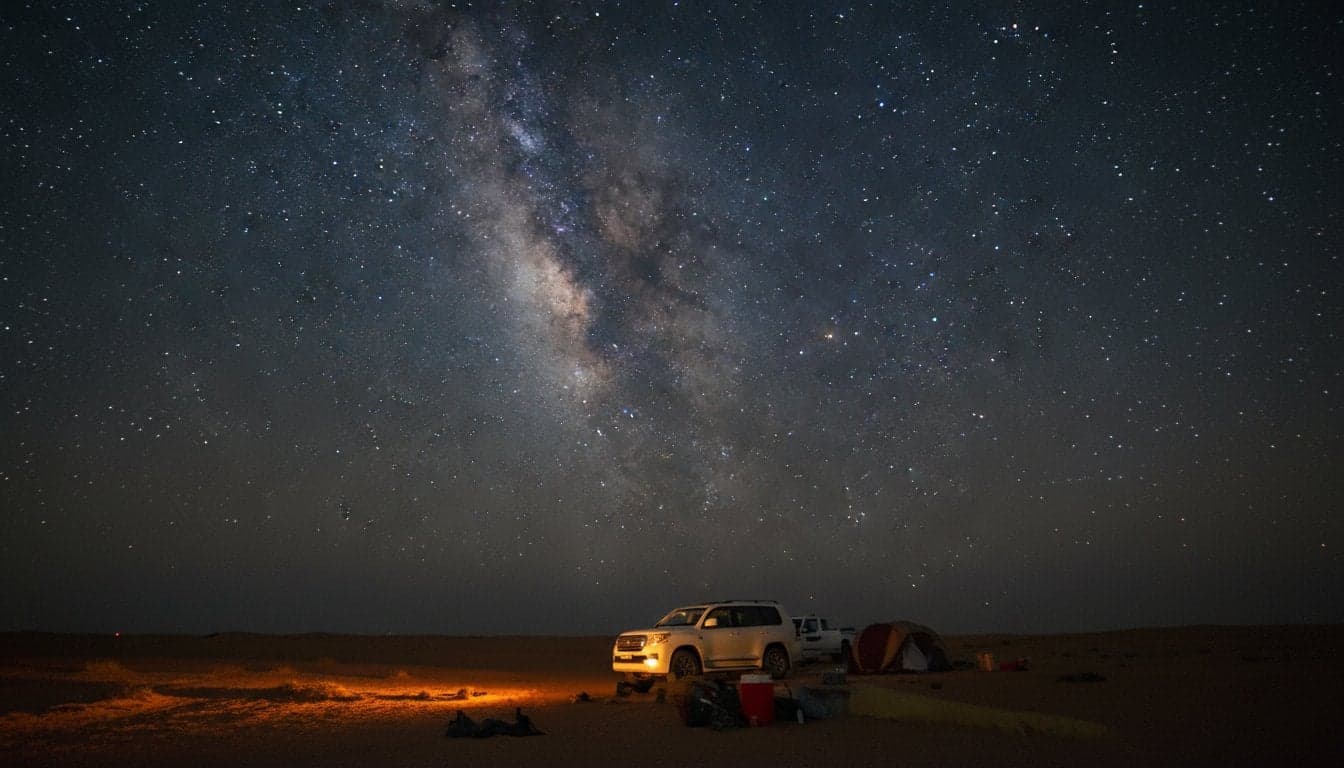 رصد النجوم في الصحراء الغربية: سحر السماء العراقية 2