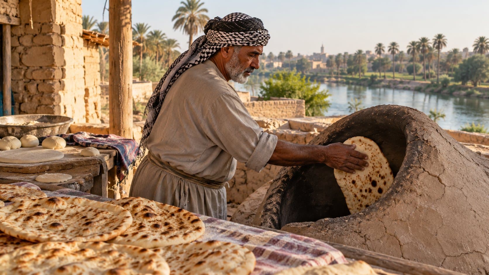 Khubz tannour irakien 3