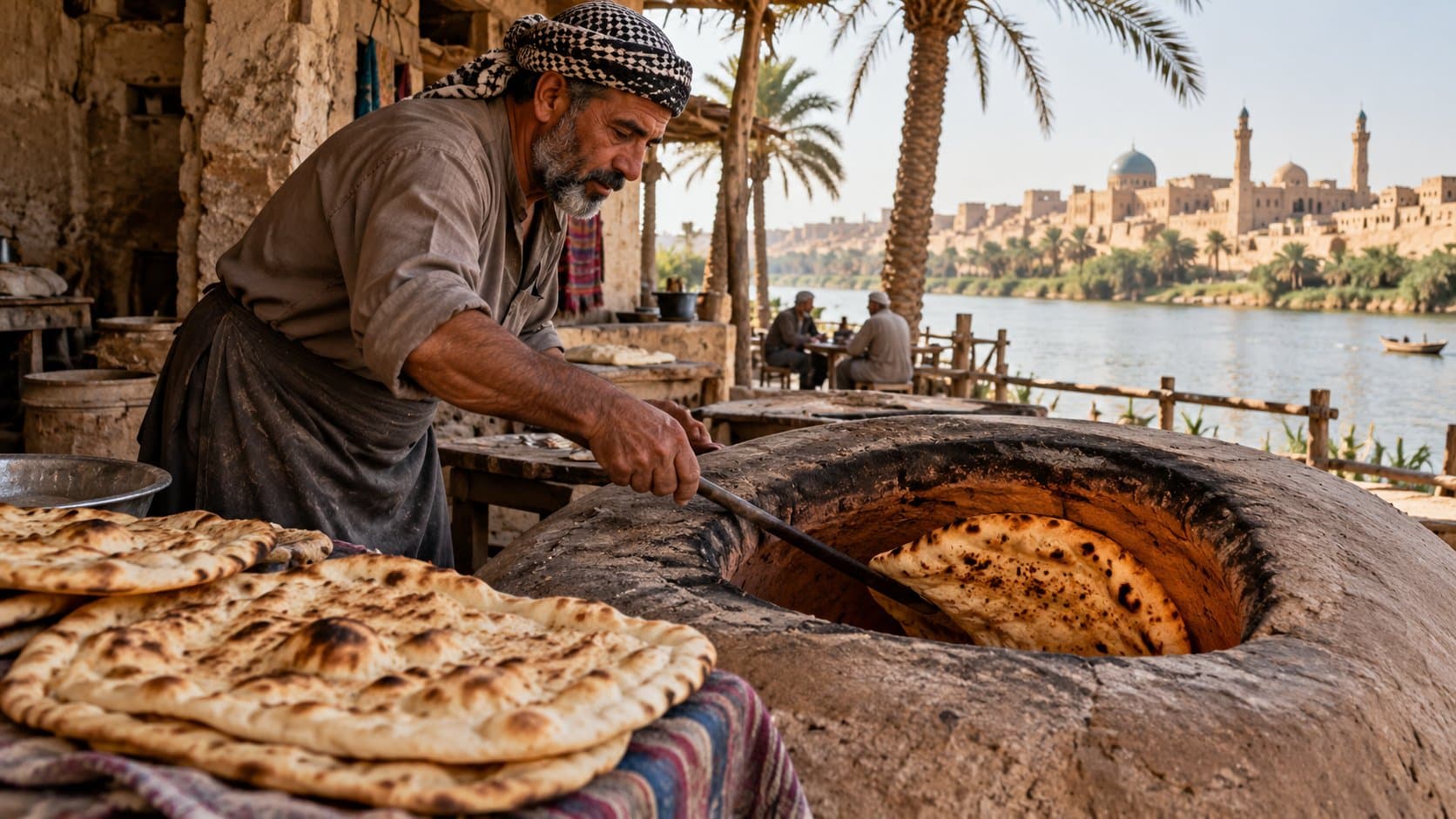 Khubz tannour irakien 4