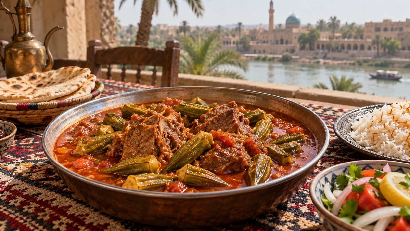 مرقة بامية 5