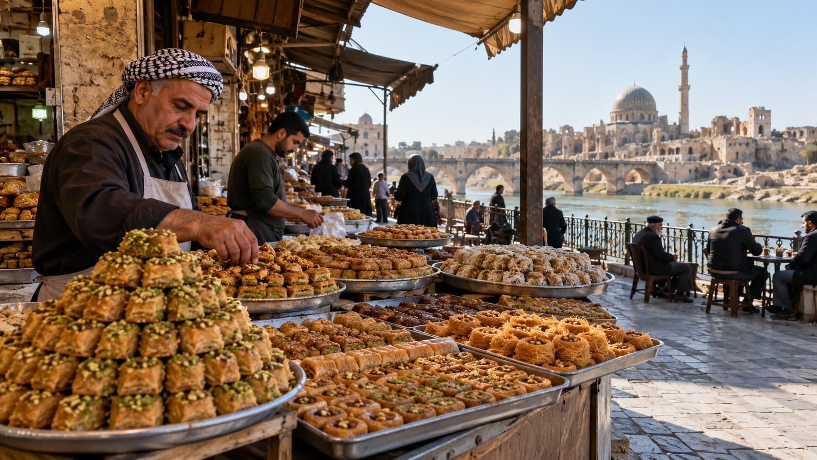 حلويات الموصل التقليدية