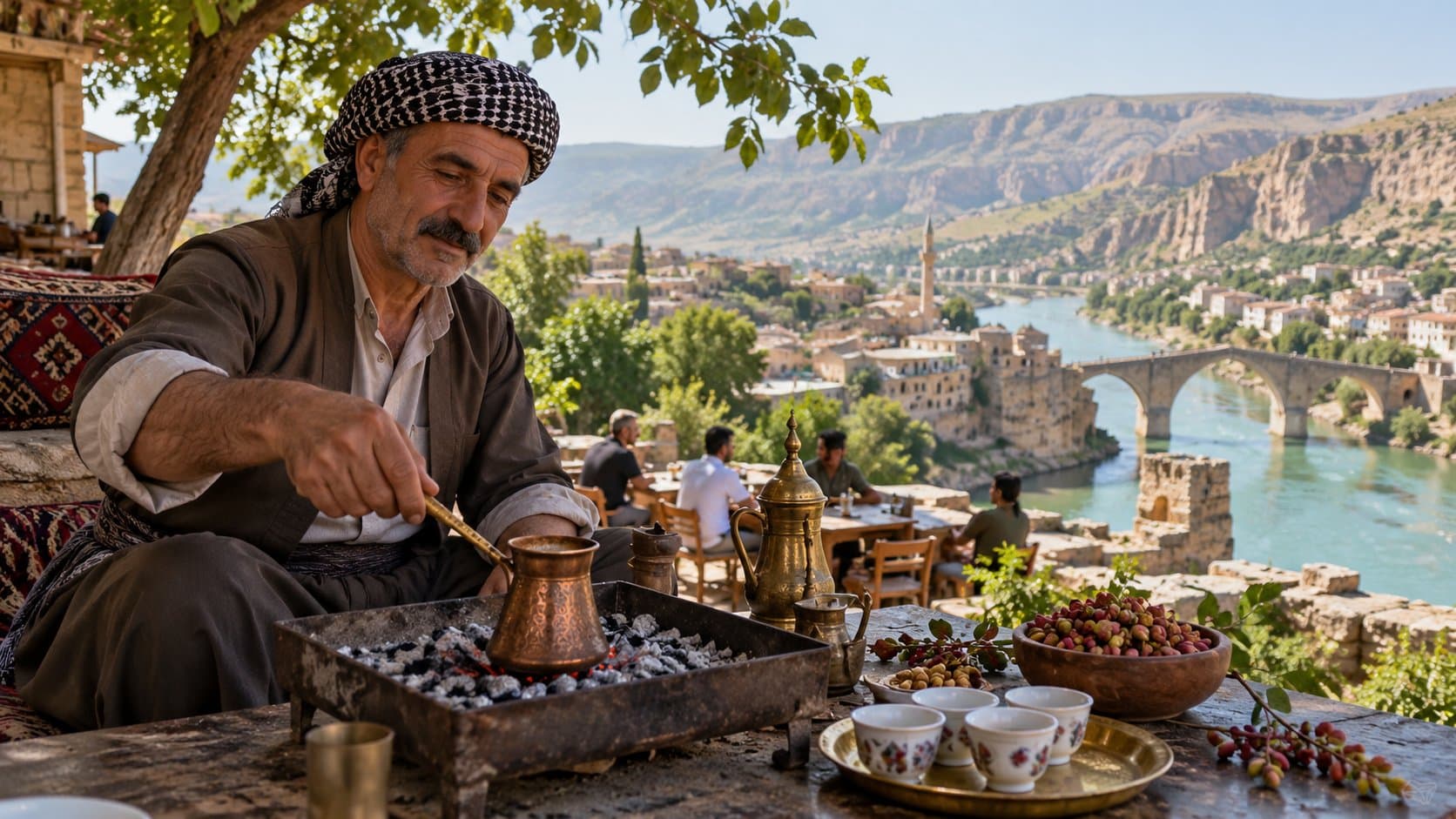 Tazwan: kurdischer Terebinthenkaffee