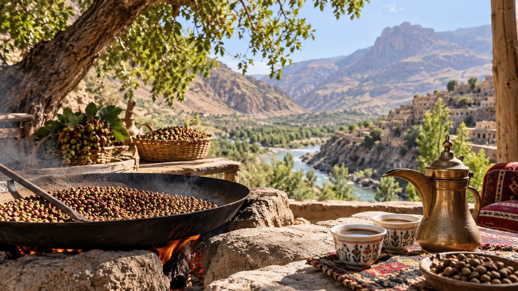 Tazwan: kurdischer Terebinthenkaffee 2