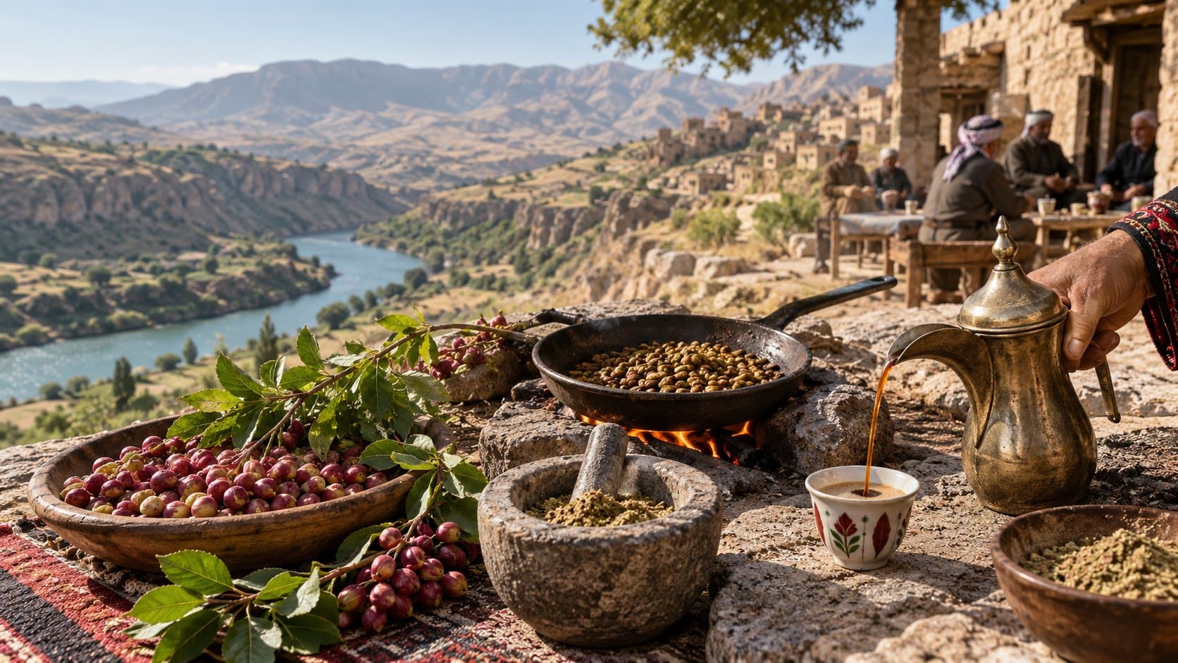 Tazwan: kurdischer Terebinthenkaffee 3