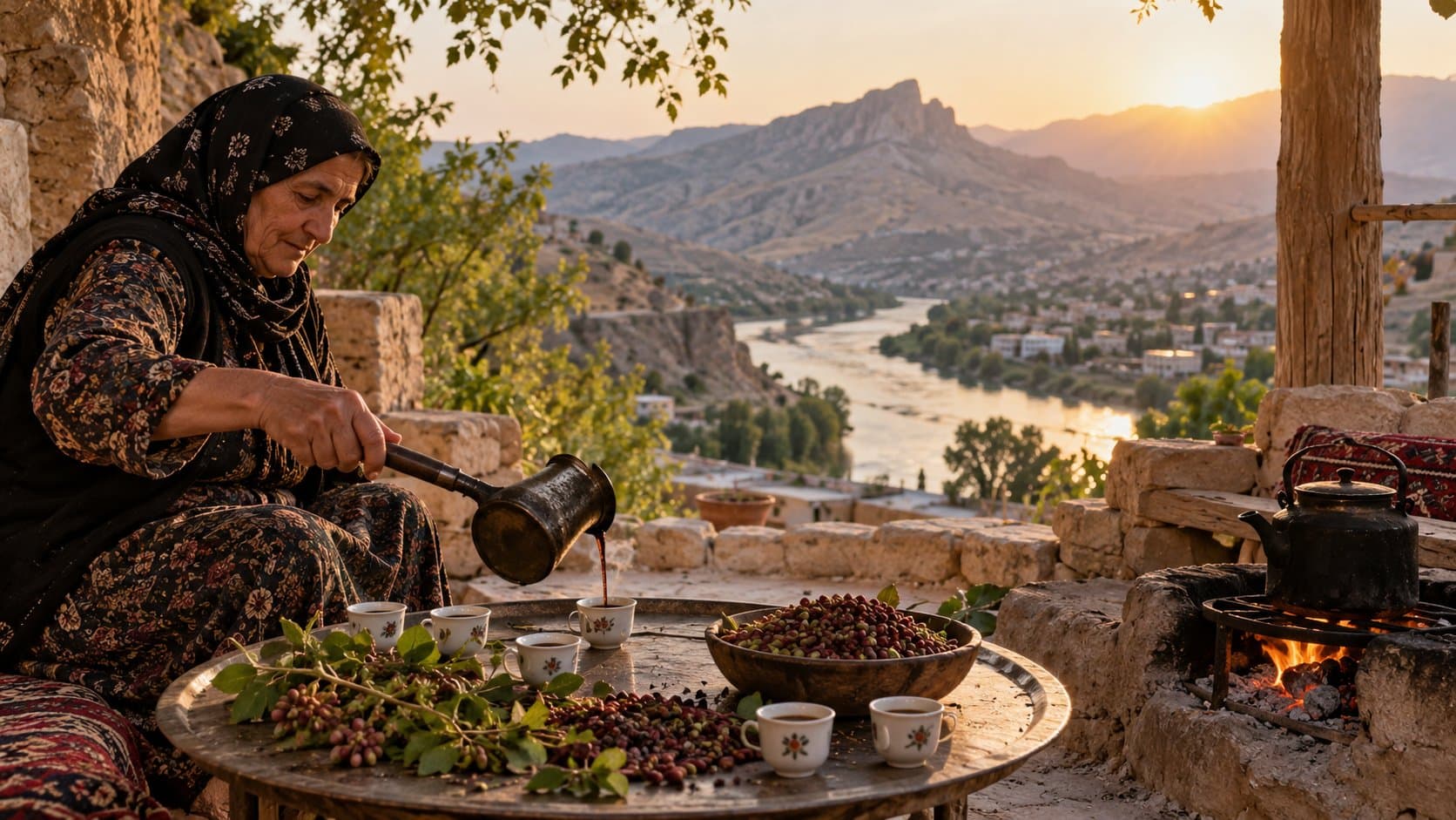 Tazwan: kurdischer Terebinthenkaffee 4