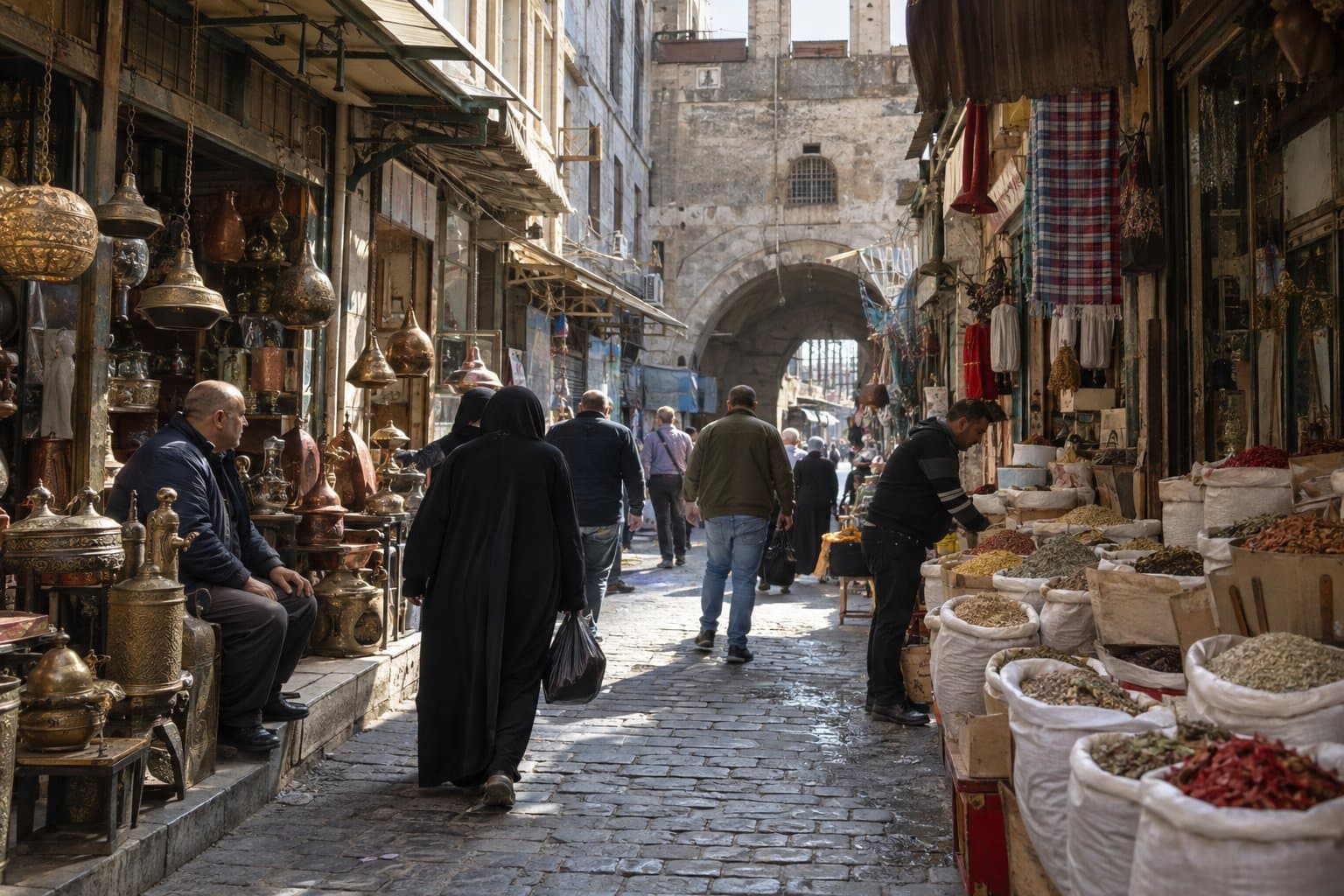المدينة القديمة في الموصل وجامع النوري 3